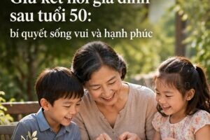 Người lớn tuổi uống nước đều đặn trong ngày