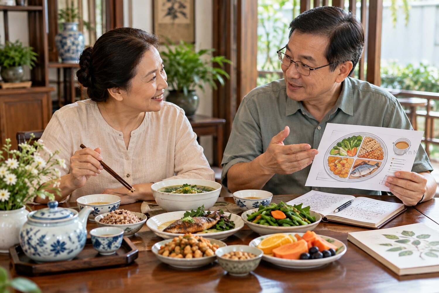 Thực dưỡng phương Đông và mối liên hệ với dinh dưỡng hiện đại