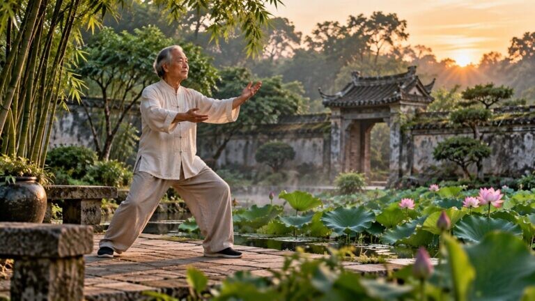Thiền và dưỡng sinh hỗ trợ sức khỏe người lớn tuổi