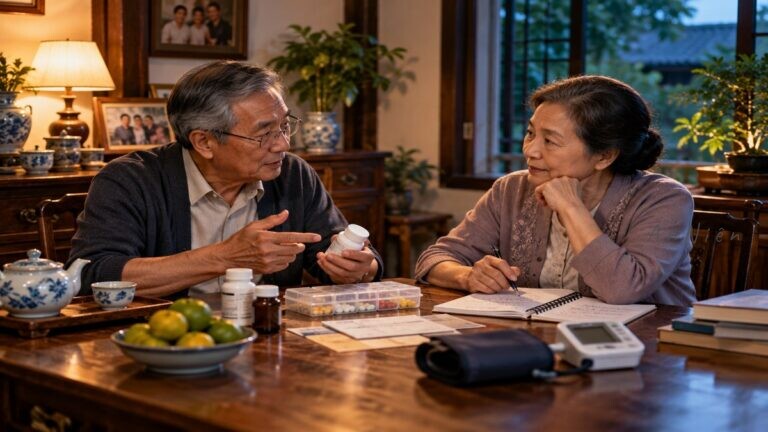 Người cao tuổi quản lý nhiều loại thuốc an toàn