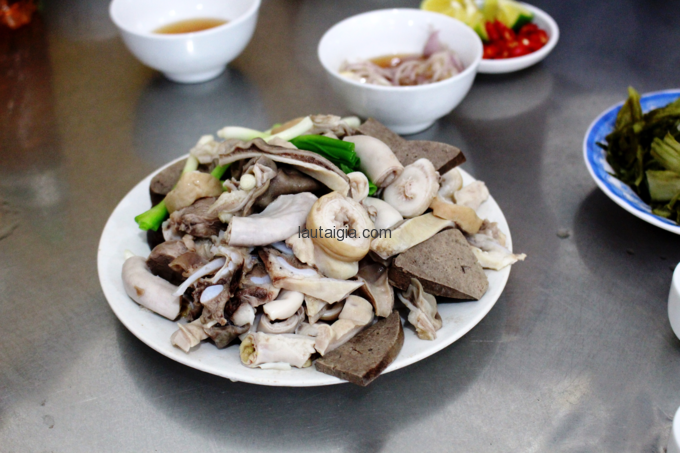 Lòng chần thập cẩm