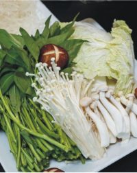 Rau nấm ăn lẩu