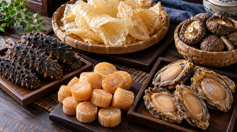 Hải vị khô trong ẩm thực Á Đông