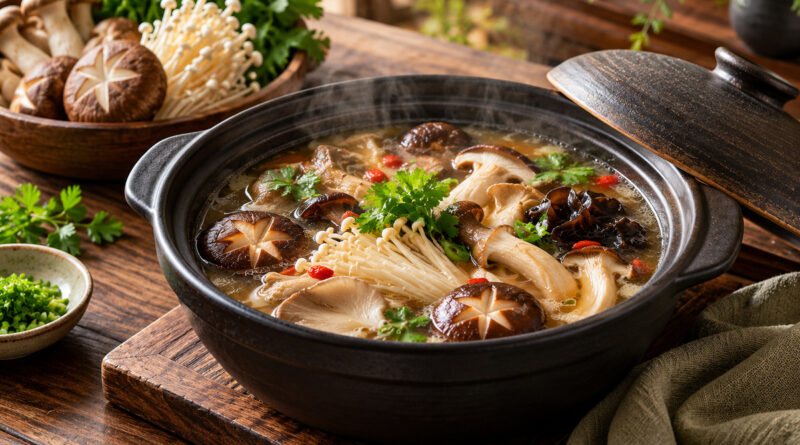 Xúp nấm quý